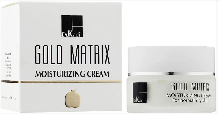 Зволожуючий крем для нормальної /сухої шкіри Золотий Матрікс / Gold Matrix Moisturizing Cream For Normal/Dry Skin 959 фото